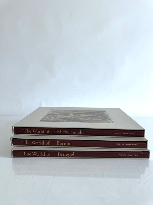 Set of 3 Time Life Library of Art collection hardback with covers