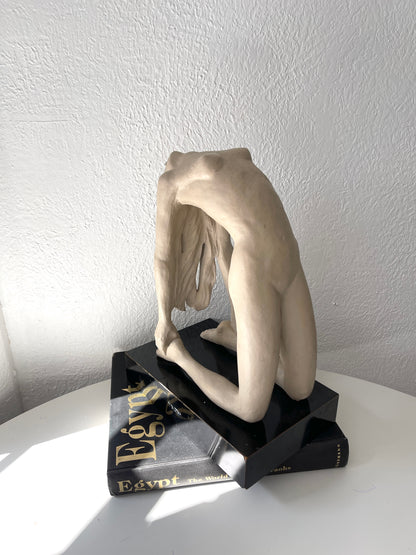 Vintage 1980 signed Art Deco Austin Productions nude sculpture | Art Deco Sculpture