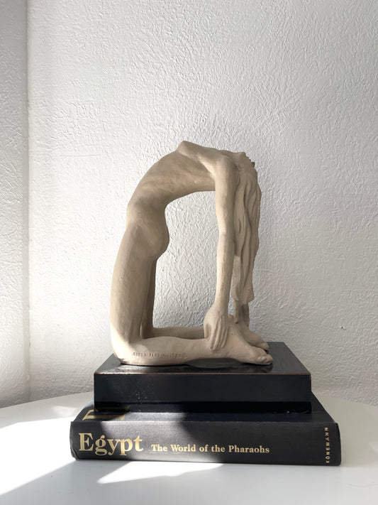 Vintage 1980 signed Art Deco Austin Productions nude sculpture | Art Deco Sculpture