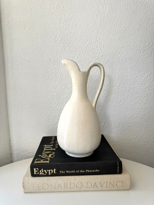 Ceramic watering pitcher | ceramic shelf decor