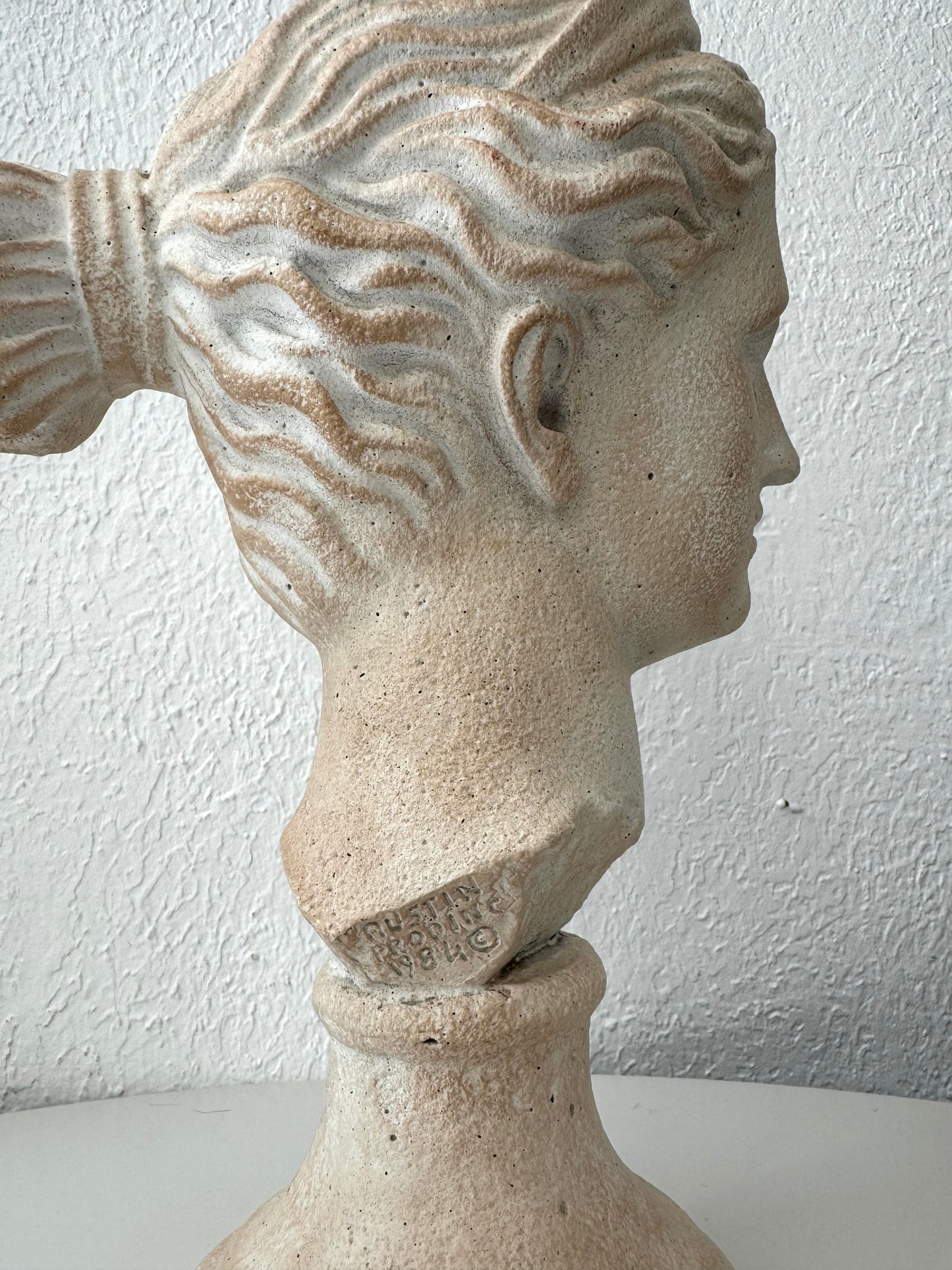 VTG 1984 Austin Productions bust of Diana | classical bust sculpture