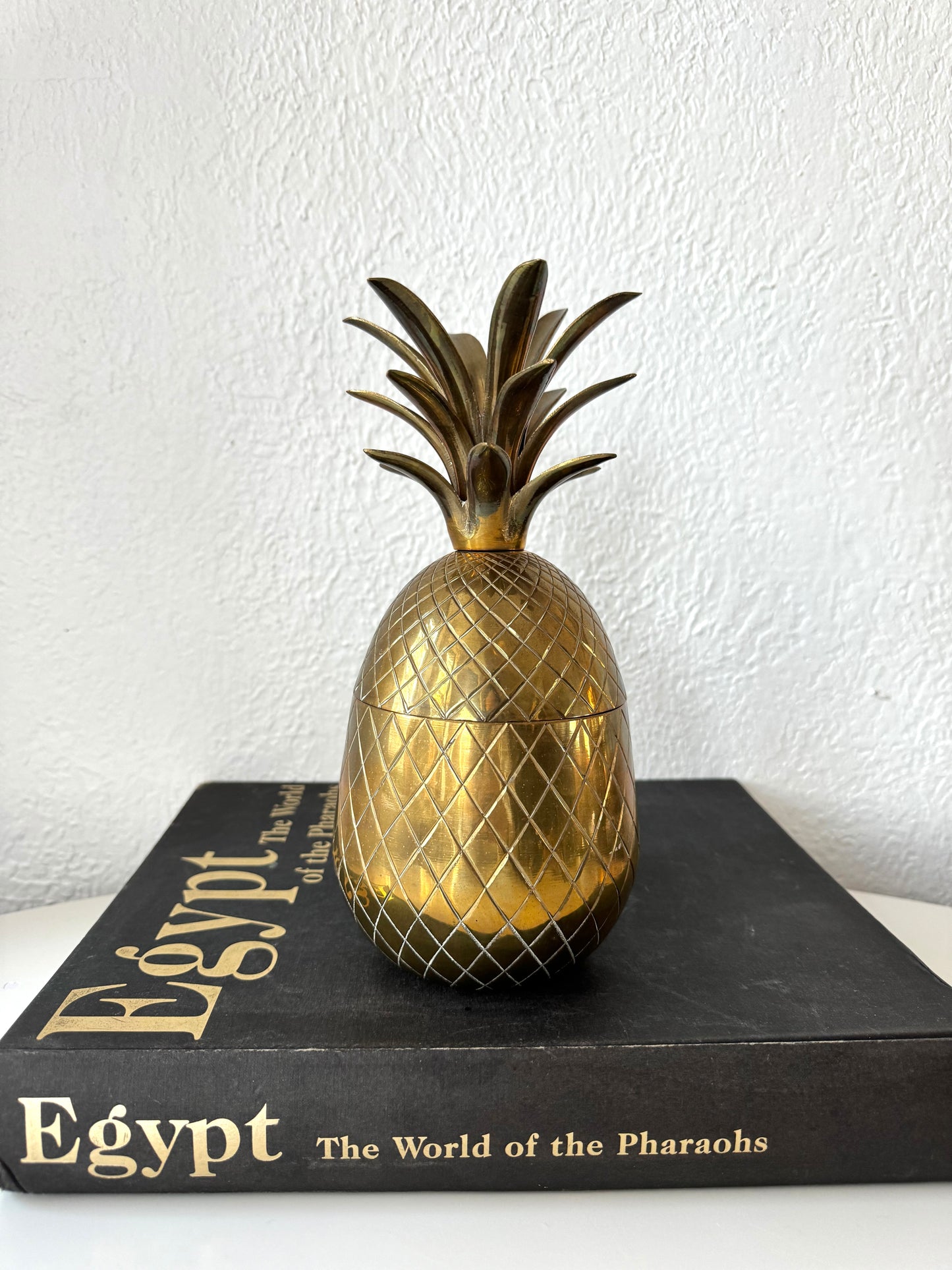 Brass pineapple container | catchall