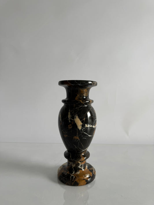 VTG large solid marble vase | Italian marble vase