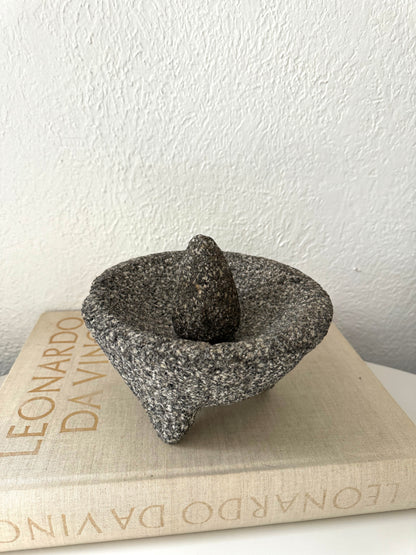 X~Large stone Mortar + Pestle set | hand spice grinder