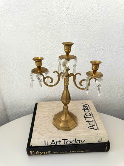 Regency 3~Arm Candelabra  style candle holder