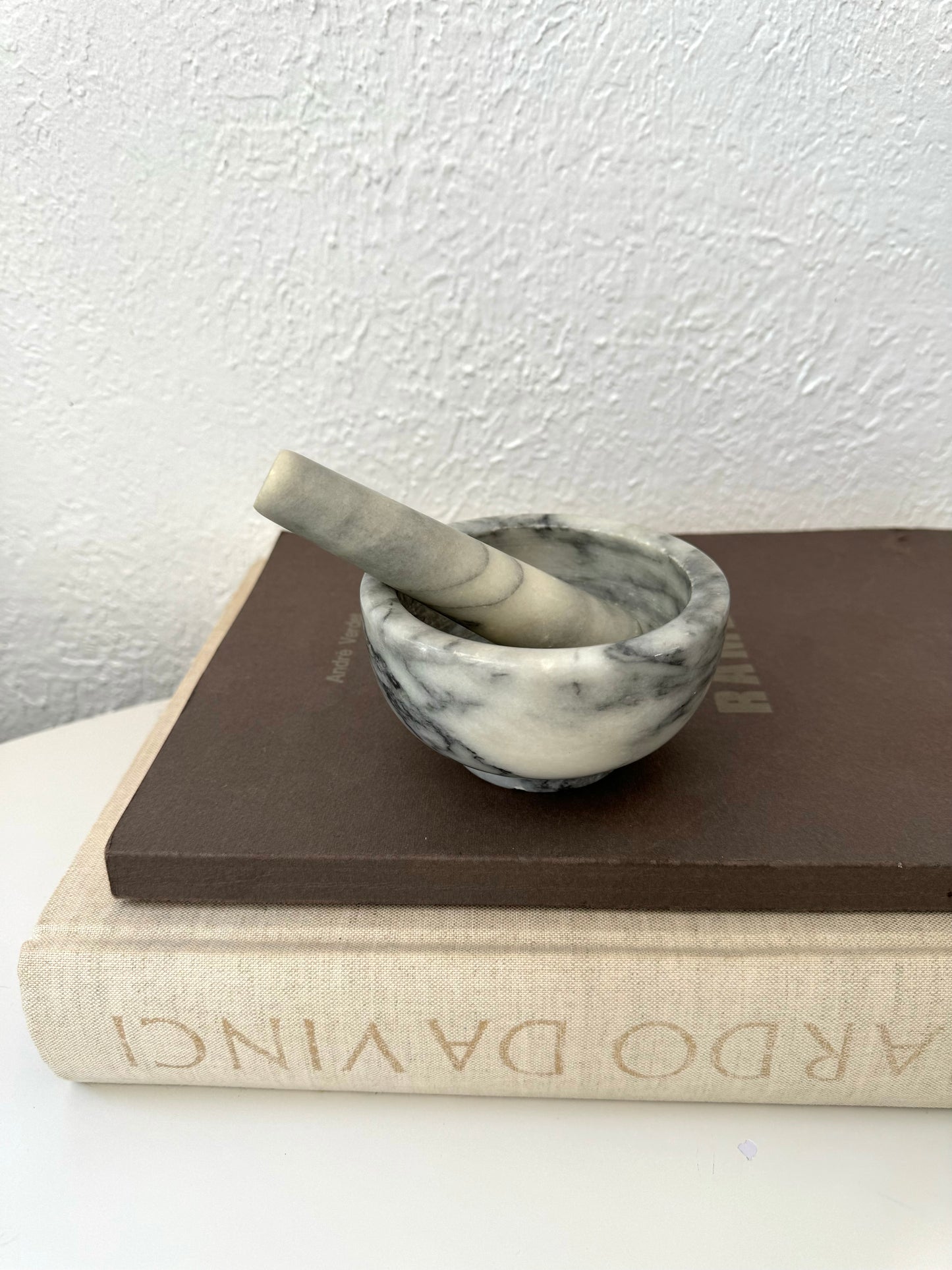 Kuchenprofi marble mortar + pestle set