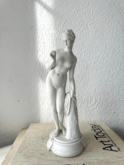 Porcelain nude Greek goddess sculpture