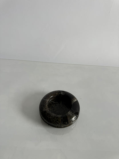 Art Deco round marble ashtray | catchall