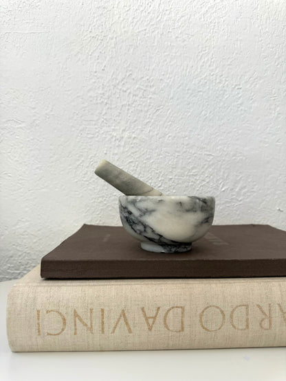 Kuchenprofi marble mortar + pestle set