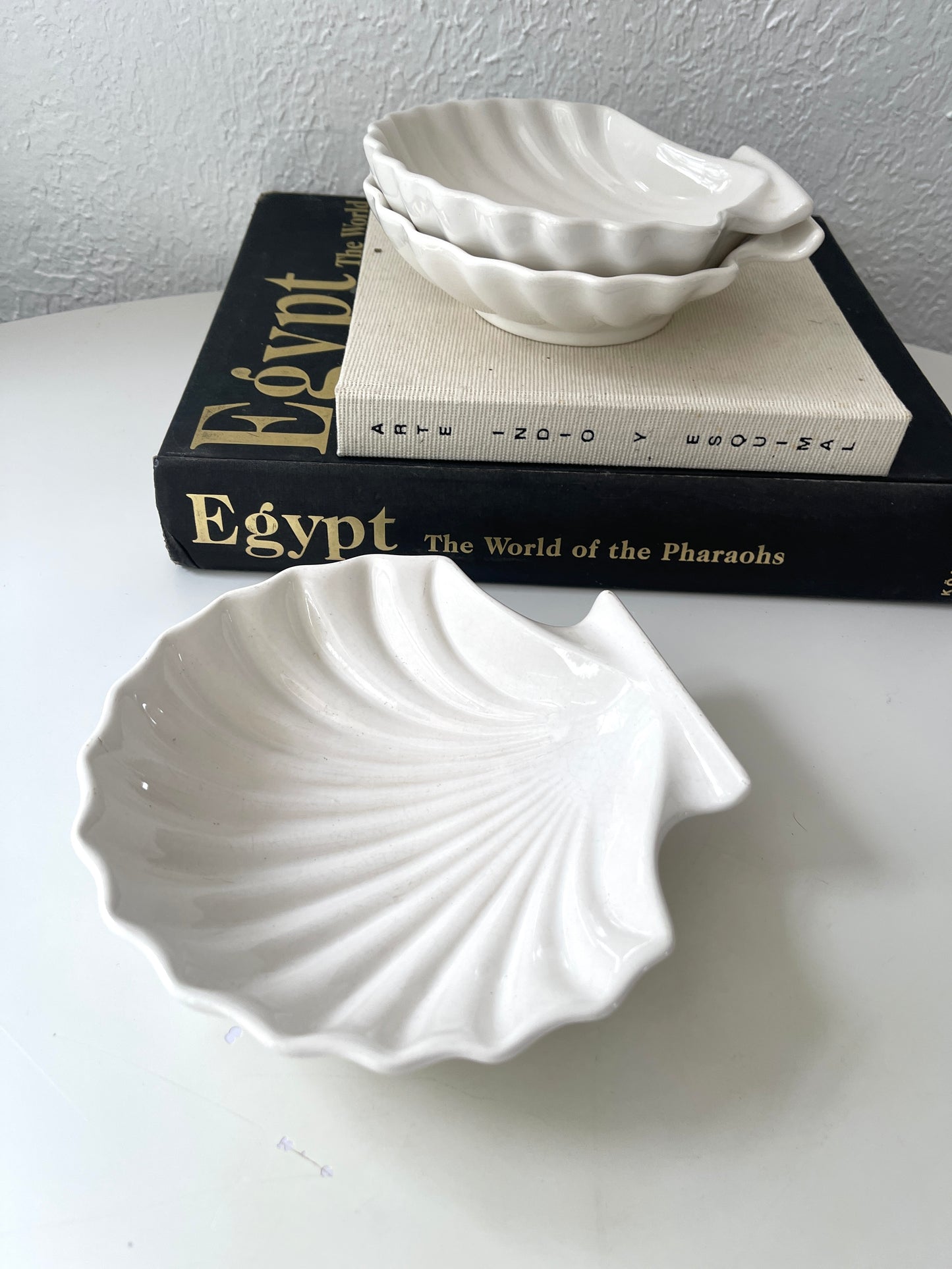 Vintage shell dishes | catchall | Set 3