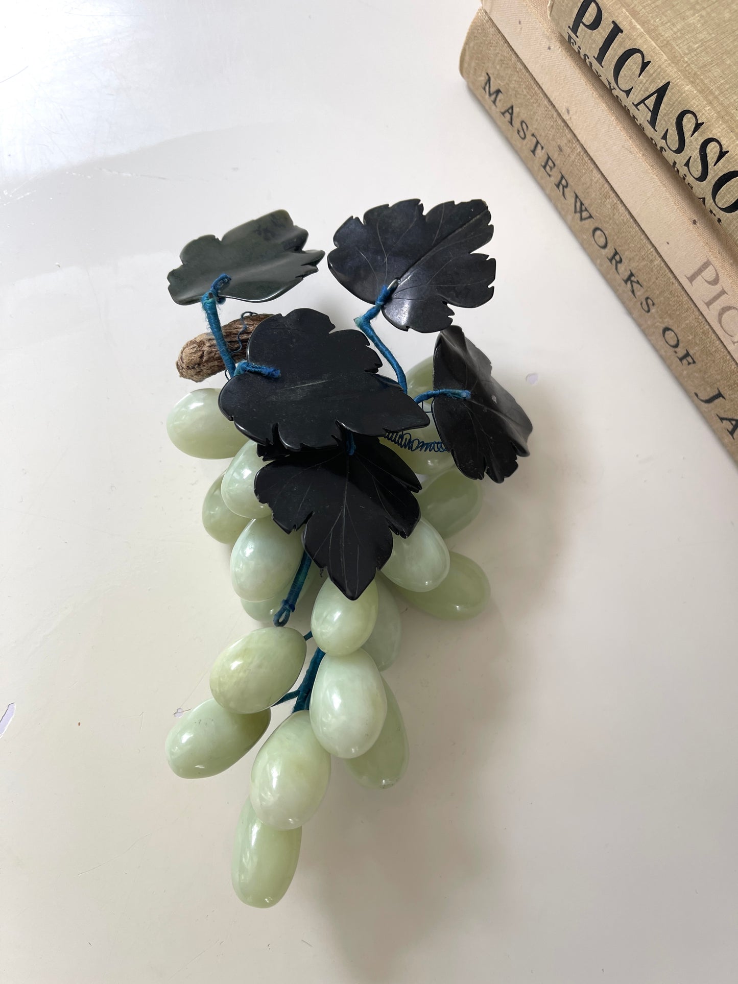Vintage Jade grape cluster