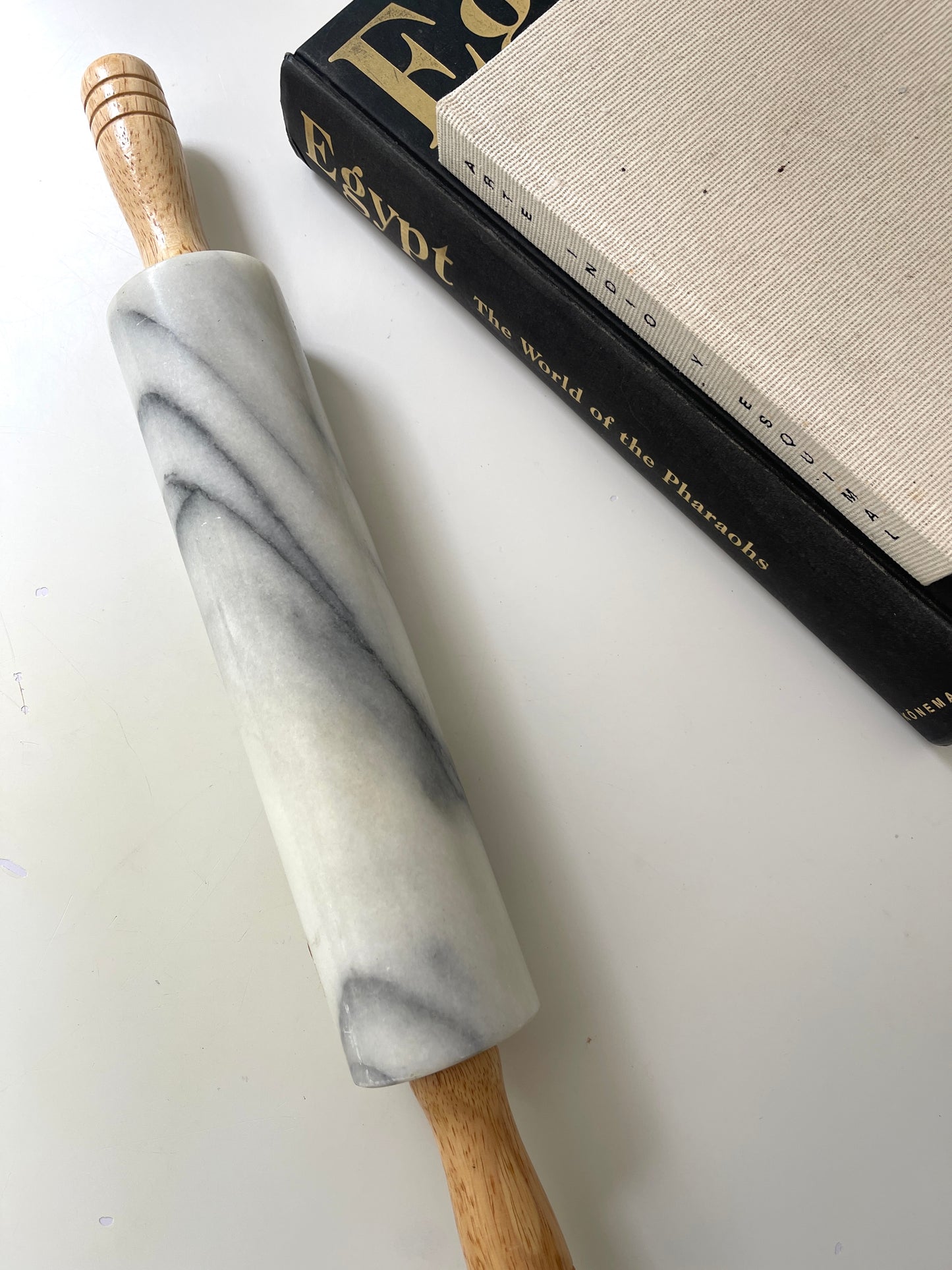 Marble rolling pin | marble kitchen decor