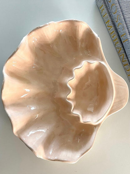 Vintage Blush Ceramic Shell